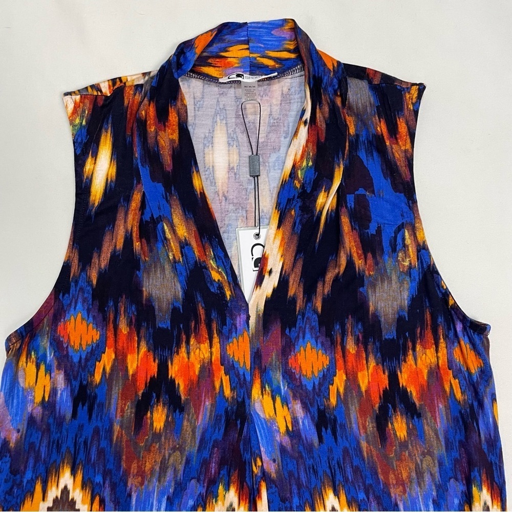 NWT New Cable & Gauge Sport Ikat Maxi Dress Size M - Picture 5 of 9